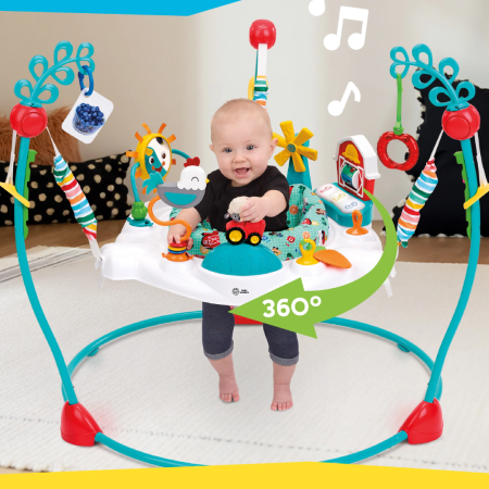 Baby Einstein - Centru de activitati jumper Farm Explorers Jump & Learn Barnyard [5]