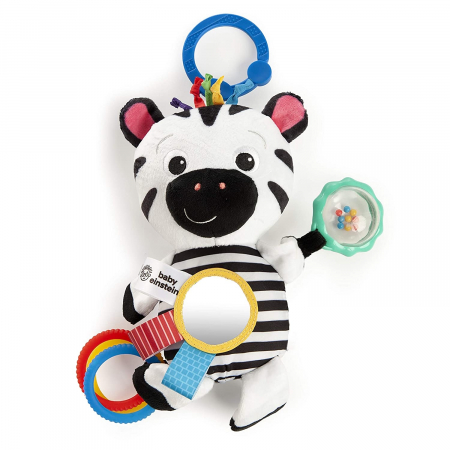 Produse - Baby Einstein - Jucarie din plus Zebra zambareata