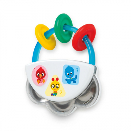 Produse - Baby Einstein - Jucarie muzicala si zornaitoare "Tiny Tambourine"