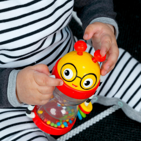 Baby Einstein - Jucarie zornaitoare, "Cals Sensory Shake-up", fara BPA [4]