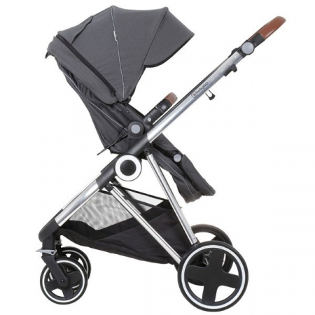 BabyGo - Carucior 3 in 1 Halime  – cadru Silver [2]