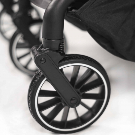 BabyGo - Carucior pliabil pentru gemeni GoTwice, Grey [9]