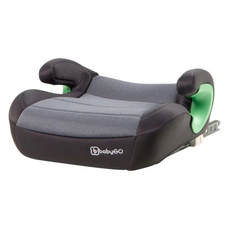 Scaune auto certificate r129 - BabyGo - Scaun auto booster Bursa IIIl Grey, 135-150 cm, certificat R129