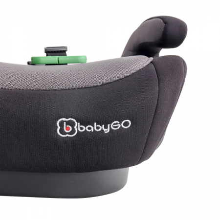 BabyGo - Scaun auto booster Bursa IV Black, 125-150 cm, certificat R129 [3]