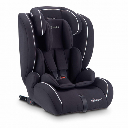 Produse - BabyGo - Scaun auto i-Size FreeFix Black, 76-150 cm, certificat R129