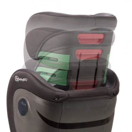 BabyGo - Scaun auto i-Size SafeChild Black, 100-150 cm, certificat R129 [1]