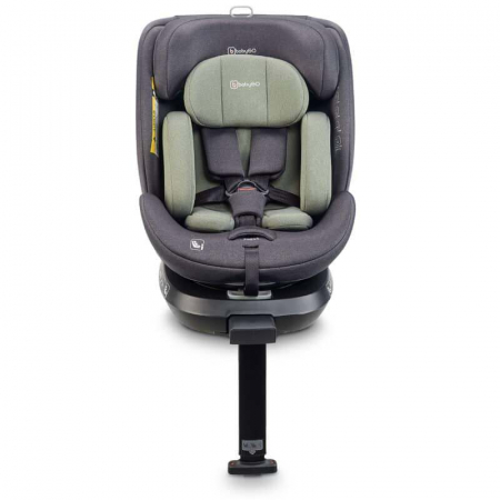 BabyGo - Scaun auto rotativ cu isofix, MOVE360 Green, 40-150 cm, certificat R129 [16]