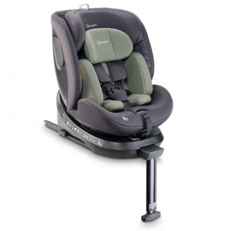 Produse - BabyGo - Scaun auto rotativ cu isofix, MOVE360 Green, 40-150 cm, certificat R129