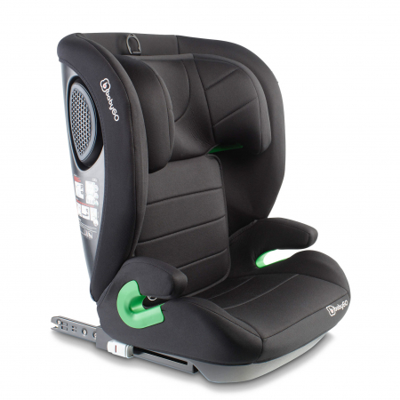 Scaune auto certificate r129 - BabyGo - Scaun auto SafeChild2 Black, 100-150 cm, certificat R129