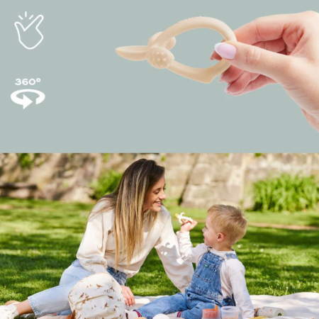 Babymoov - Lingurita bebe 2-in-1 din silicon, pentru diversificare si dentitie [2]