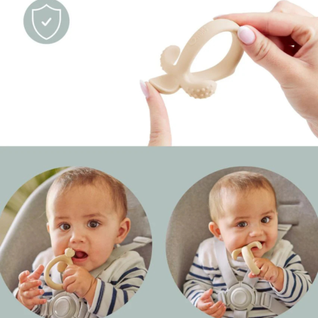 Babymoov - Lingurita bebe 2-in-1 din silicon, pentru diversificare si dentitie [3]