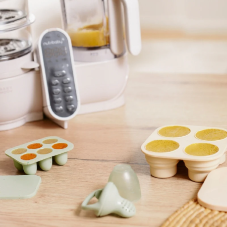 Babymoov - Set recipiente din silicon si feeder pentru bebelusi [6]