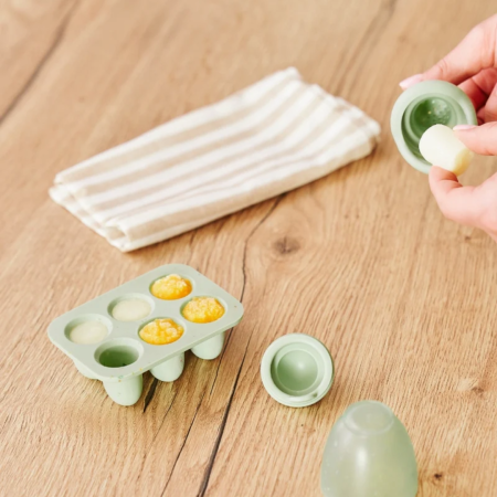 Babymoov - Set recipiente din silicon si feeder pentru bebelusi [4]