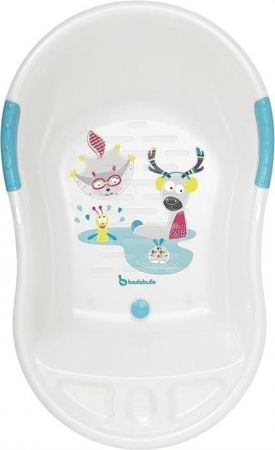 Cadite bebe si accesorii baie - Badabulle - Cadita Ergonomica Fun - White