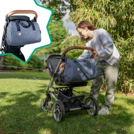 Badabulle - Geanta pentru scutece Pocketstyle Blue [3]