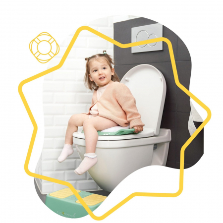 Badabulle - Reductor Wc Cu Manere Verde [6]