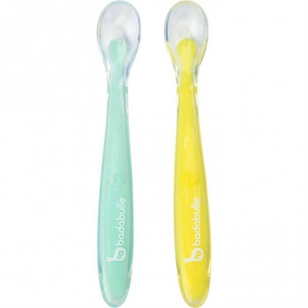 Badabulle - Set alimentatie - Geanta termos, 5 boluri, cana cu tetina si 2 lingurite de silicon [4]