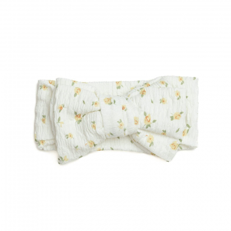 Bentite bebe - Bentita bebe, lata cu funda, bumbac, Melvelo, Dusk - Daisy