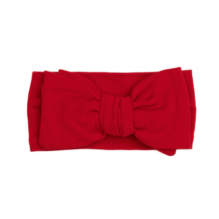 Bentite bebe - Bentita lata, bebe, cu funda proeminenta, bumbac, Melvelo, Bushy - Ruby