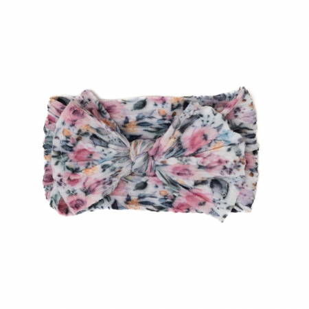 Bentite bebe - Bentita lata, bebe, funda cu nod ,spandex, Melvelo, Flower - Multi Color