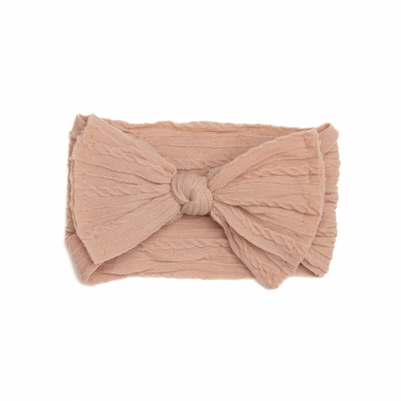 Imbracaminte si incaltaminte - Bentita lata, bebe, funda cu nod, spandex, Melvelo, Knitwear - Blush
