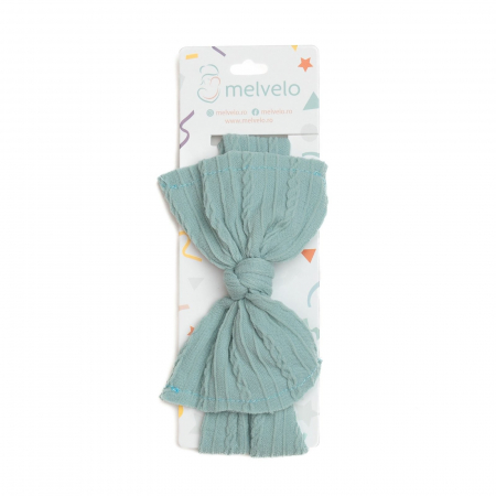 Bentita lata, bebe, funda cu nod, spandex, Melvelo, Knitwear - Island Sea [1]