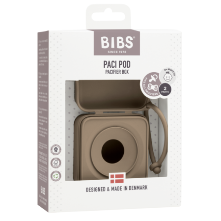 BIBS - Cutie multifunctionala pentru depozitare suzete, Dark Oak [4]