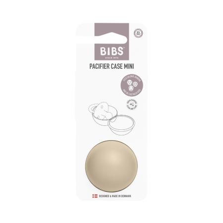 BIBS - Cutie pentru suzeta Pacifier Case Mini, Vanilla [2]