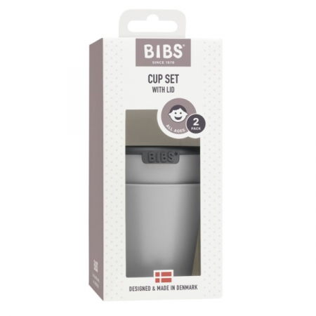 BIBS - Set 2 pahare pentru bebe, Cloud [1]
