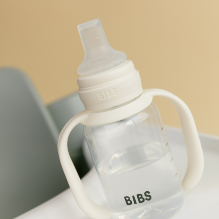 BIBS - Set biberon tip Sippy Cup PP 150 ml cu cioc din silicon și sistem antipicurare, Sage [7]
