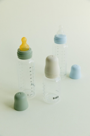 BIBS - Set complet biberon anticolici, 150 ml, Silicon, Blush [5]
