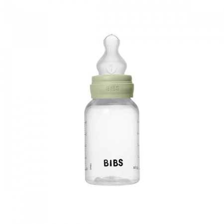 BIBS - Set complet biberon anticolici, 150 ml, Silicon, Sage [4]