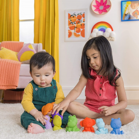 Produse - Bright Starts - Jucarie Echipa animalutelor colorate