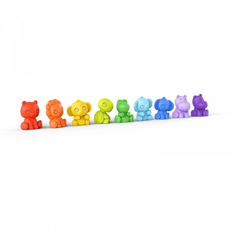 Bright Starts - Jucarie Echipa animalutelor colorate [7]