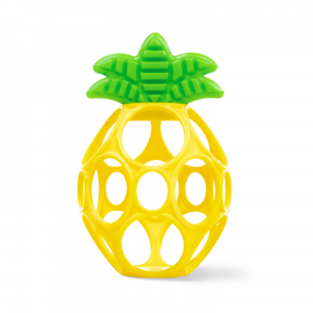 Produse - Bright Starts - Jucarie gingivala ananas Hold My Own Easy-Grasp