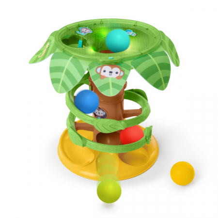 Jucarii - Bright Starts - Jucarie tropicala, "Twirl™ Ball Play Toy"