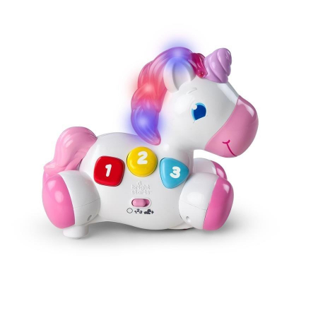 Produse - Bright Starts - Jucarie Unicornul magic Rock & Glow