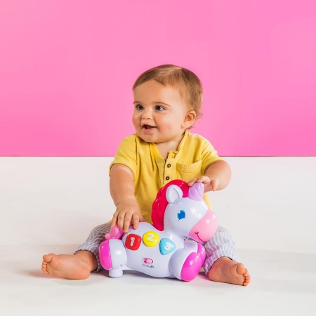 Bright Starts - Jucarie Unicornul magic Rock & Glow [7]