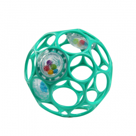 Bright Starts - Jucarie zornaitoare Oball Easy Grasp, diverse culori [3]