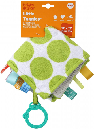 Bright Starts - Paturica vesela Little Taggies cu buline verzi [5]