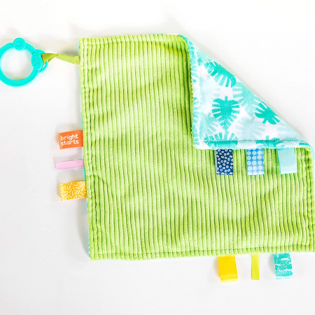 Bright Starts - Paturica vesela Little Taggies cu model tropical [2]