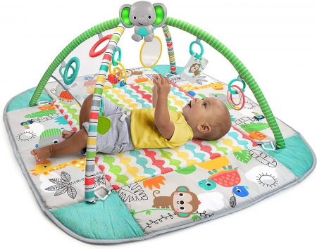 Bright Starts - Salteluta de activitati 5 in 1 Gym & Ball Pit Totally Tropical [8]