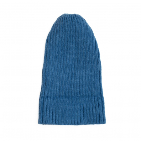 Caciula crosetata pentru copii, Melvelo, Roly - Steel Blue [2]