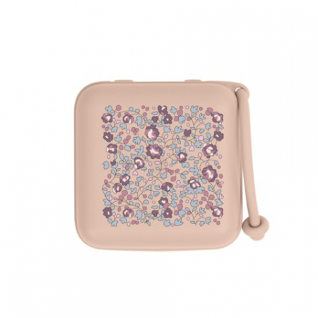 Suzete si accesorii - Cutie multifunctionala pentru depozitare suzete BIBS X LIBERTY - Eloise Blush