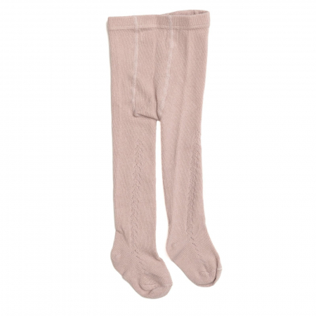 Dres copii cu model lateral, cu chilot si varf, bumbac, Melvelo - Blush [2]