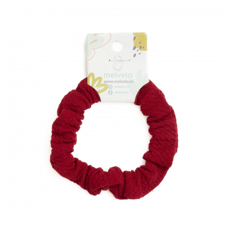 Accesorii par - Elastic de par Scrunchies pentru fetite, Melvelo - Ruby
