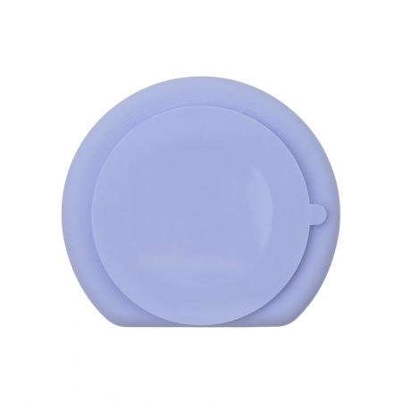 Farfurie diversificare divizata din silicon cu ventuza anti-alunecare - Baby Blue [2]