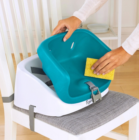 Ingenuity - Booster Toddler SmartClean, Peacock Blue [3]