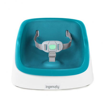 Servire masa copii - Ingenuity - Booster Toddler SmartClean, Peacock Blue