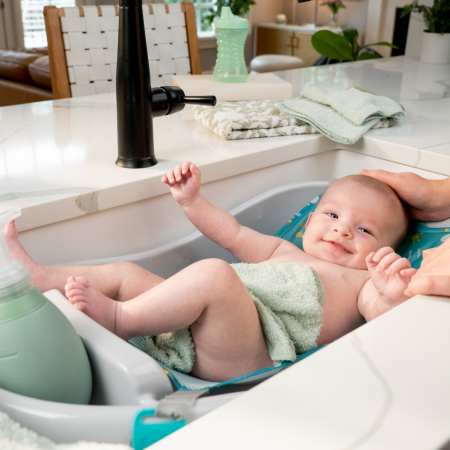 Ingenuity - Cadita Comfy Clean Deluxe 0-24 luni [1]